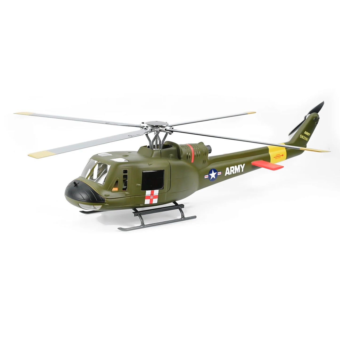 UH-1 Huey V4 GPS Stabilized 6CH RC Scale helicopter 450L size