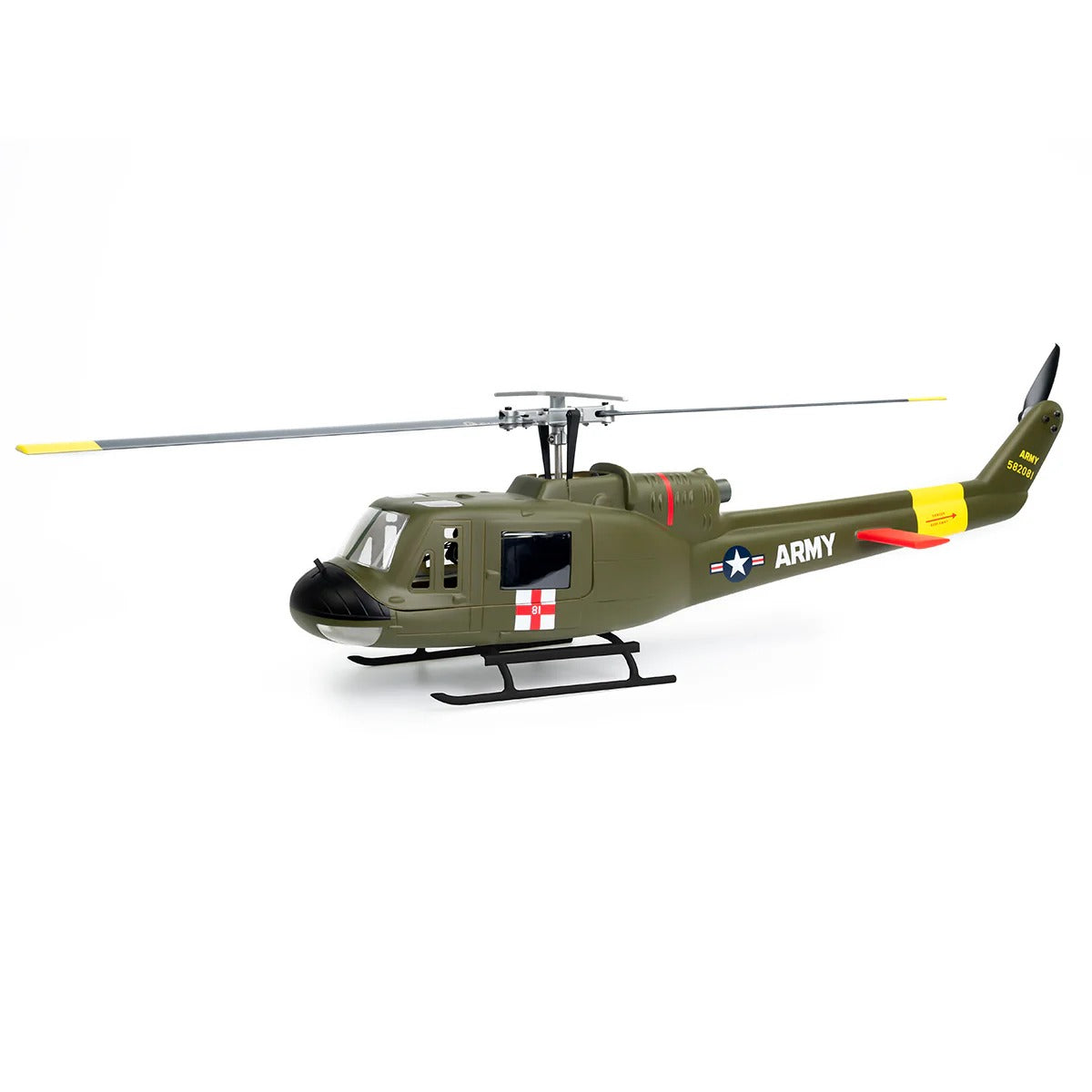 UH-1 Huey V4 GPS Stabilized 6CH RC Scale helicopter 450L size